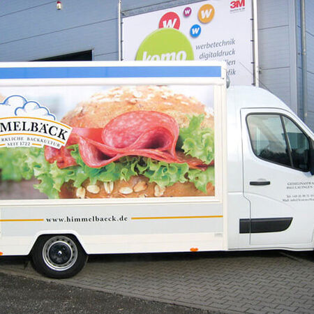 Referenzen — Food Truck-Beschriftung. Produziert von Komo Beschriftungen aus Ichenhausen.